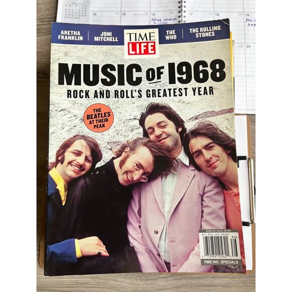 TIME LIFE Music of 1968 Rock And Roll's Greatest Year The Beatles - Picture 1 of 1